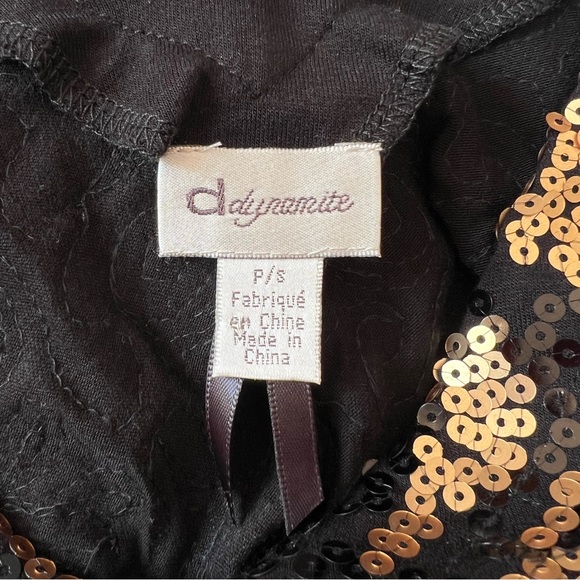 Dynamite Damask All Over Sequins Dress - Picture 4 of 6